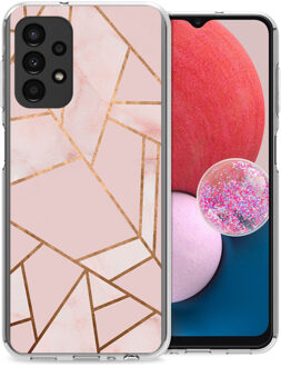 Imoshion Design hoesje voor de Samsung Galaxy A13 (4G) - Pink Graphic Meerkleurig