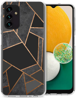 Imoshion Design hoesje voor de Samsung Galaxy A13 (5G) / A04s - Black Graphic Meerkleurig