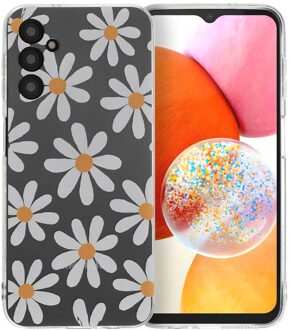 Imoshion Design hoesje voor de Samsung Galaxy A14 (5G/4G) - Daisy Flower Meerkleurig