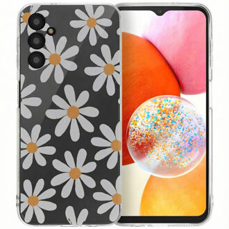Imoshion Design hoesje voor de Samsung Galaxy A14 (5G/4G) - Daisy Flower Meerkleurig