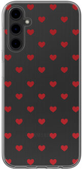 Imoshion Design hoesje voor de Samsung Galaxy A14 (5G/4G) - Red Hearts Meerkleurig