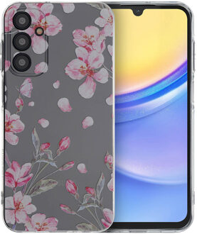 Imoshion Design hoesje voor de Samsung Galaxy A15 (5G/4G) - Blossom Watercolor Meerkleurig