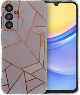 Imoshion Design hoesje voor de Samsung Galaxy A15 (5G/4G) - Pink Graphic Roze