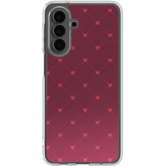 Imoshion Design hoesje voor de Samsung Galaxy A17 - Crush Check Coral Dust Rood