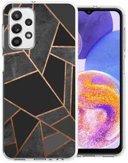 Imoshion Design hoesje voor de Samsung Galaxy A23 (5G) - Black Graphic Meerkleurig