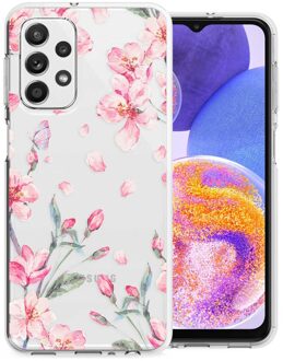 Imoshion Design hoesje voor de Samsung Galaxy A23 (5G) - Blossom Watercolor Meerkleurig