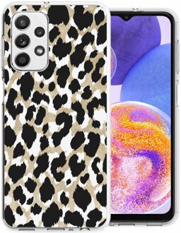 Imoshion Design hoesje voor de Samsung Galaxy A23 (5G) - Golden Leopard Goud