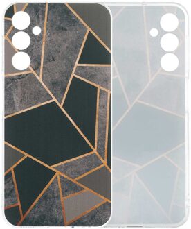 Imoshion Design hoesje voor de Samsung Galaxy A25 (5G) - Black Graphic Meerkleurig