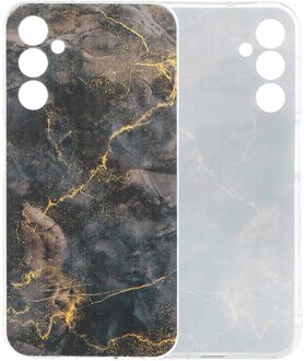 Imoshion Design hoesje voor de Samsung Galaxy A25 (5G) - Black Marble Meerkleurig