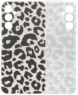 Imoshion Design hoesje voor de Samsung Galaxy A25 (5G) - Leopard Transparent Meerkleurig