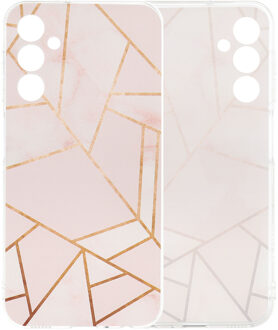 Imoshion Design hoesje voor de Samsung Galaxy A25 (5G) - Pink Graphic Meerkleurig