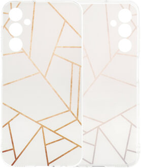 Imoshion Design hoesje voor de Samsung Galaxy A25 (5G) - White Graphic Meerkleurig