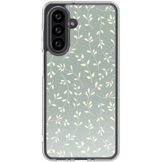 Imoshion Design hoesje voor de Samsung Galaxy A26 - Smoke Green Flowers Groen