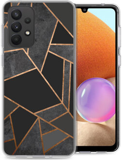 Imoshion Design hoesje voor de Samsung Galaxy A33 - Black Graphic Meerkleurig