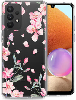 Imoshion Design hoesje voor de Samsung Galaxy A33 - Blossom Watercolor Meerkleurig