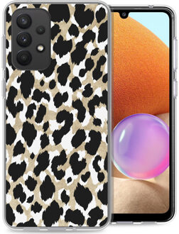 Imoshion Design hoesje voor de Samsung Galaxy A33 - Luipaard / Zwart Goud