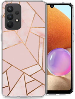 Imoshion Design hoesje voor de Samsung Galaxy A33 - Pink Graphic Meerkleurig