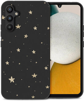 Imoshion Design hoesje voor de Samsung Galaxy A34 (5G) - Stars Gold Zwart