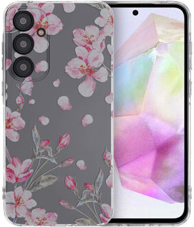 Imoshion Design hoesje voor de Samsung Galaxy A35 - Blossom Watercolor Meerkleurig