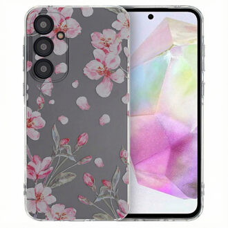 Imoshion Design hoesje voor de Samsung Galaxy A35 - Blossom Watercolor Meerkleurig