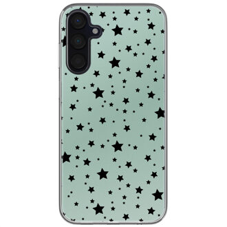 Imoshion Design hoesje voor de Samsung Galaxy A35 - Stars Mint Meerkleurig