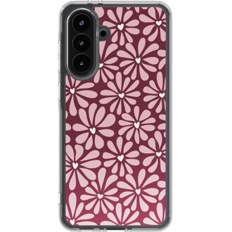 Imoshion Design hoesje voor de Samsung Galaxy A36 - Bloom Love Blush Meerkleurig