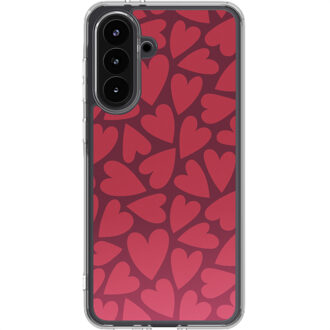 Imoshion Design hoesje voor de Samsung Galaxy A36 - Hearty Coral Dust Meerkleurig