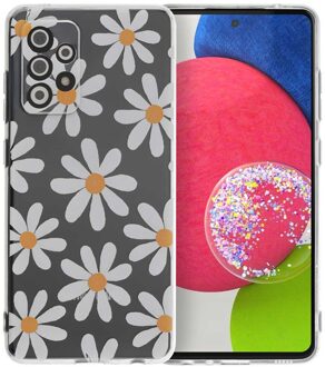Imoshion Design hoesje voor de Samsung Galaxy A52(s) (5G/4G) - Daisy Flower Meerkleurig