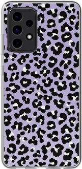 Imoshion Design hoesje voor de Samsung Galaxy A52(s) (5G/4G) - Leopard Lilac Meerkleurig