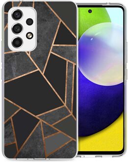 Imoshion Design hoesje voor de Samsung Galaxy A53 - Black Graphic Meerkleurig
