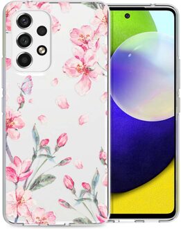 Imoshion Design hoesje voor de Samsung Galaxy A53 - Blossom Watercolor Meerkleurig