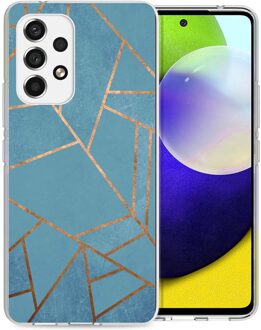 Imoshion Design hoesje voor de Samsung Galaxy A53 - Blue Graphic Meerkleurig