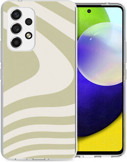 Imoshion Design hoesje voor de Samsung Galaxy A53 - Retro Green Groen