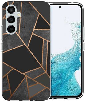 Imoshion Design hoesje voor de Samsung Galaxy A54 (5G) - Black Graphic Meerkleurig