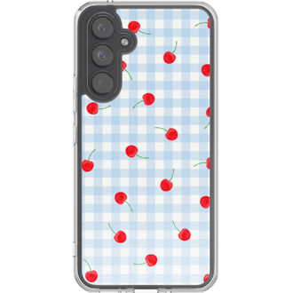 Imoshion Design hoesje voor de Samsung Galaxy A54 (5G) - Cherry Check Meerkleurig