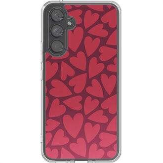 Imoshion Design hoesje voor de Samsung Galaxy A54 (5G) - Hearty Coral Dust Meerkleurig