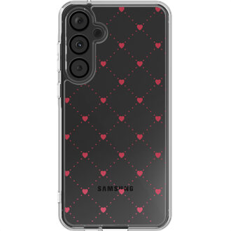 Imoshion Design hoesje voor de Samsung Galaxy A55 - Crush Check Transparant