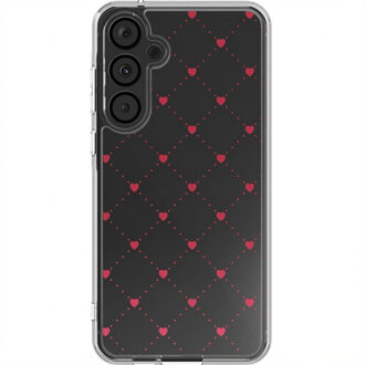 Imoshion Design hoesje voor de Samsung Galaxy A55 - Crush Check Transparant