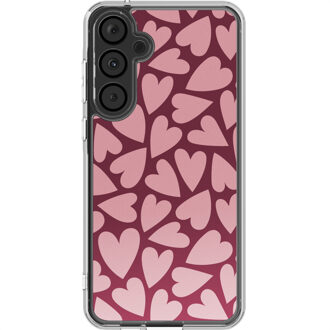 Imoshion Design hoesje voor de Samsung Galaxy A55 - Hearty Blush Meerkleurig