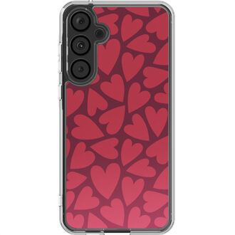 Imoshion Design hoesje voor de Samsung Galaxy A55 - Hearty Coral Dust Meerkleurig
