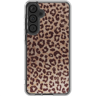 Imoshion Design hoesje voor de Samsung Galaxy A55 - Leopard Mood Bruin