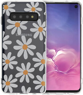 Imoshion Design hoesje voor de Samsung Galaxy S10 - Daisy Flower Meerkleurig