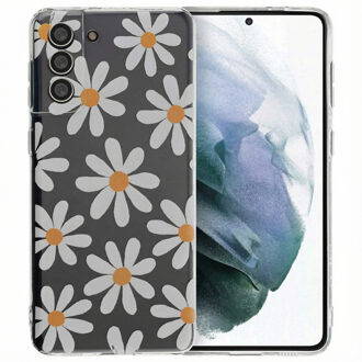 Imoshion Design hoesje voor de Samsung Galaxy S21 Plus - Daisy Flower Meerkleurig
