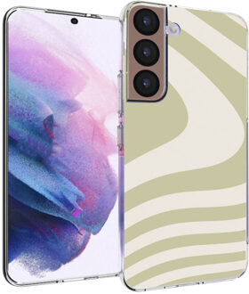 Imoshion Design hoesje voor de Samsung Galaxy S22 - Retro Green Groen