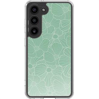 Imoshion Design hoesje voor de Samsung Galaxy S23 - Botanica Groen