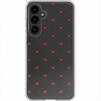 Imoshion Design hoesje voor de Samsung Galaxy S23 FE - Crush Check Transparant