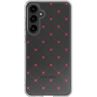 Imoshion Design hoesje voor de Samsung Galaxy S23 FE - Crush Check Transparant
