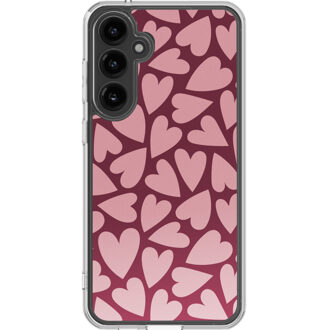 Imoshion Design hoesje voor de Samsung Galaxy S23 FE - Hearty Blush Meerkleurig