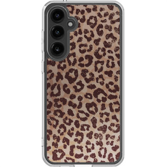 Imoshion Design hoesje voor de Samsung Galaxy S23 FE - Leopard Mood Bruin