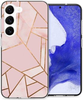 Imoshion Design hoesje voor de Samsung Galaxy S23 Plus - Pink Graphic Meerkleurig